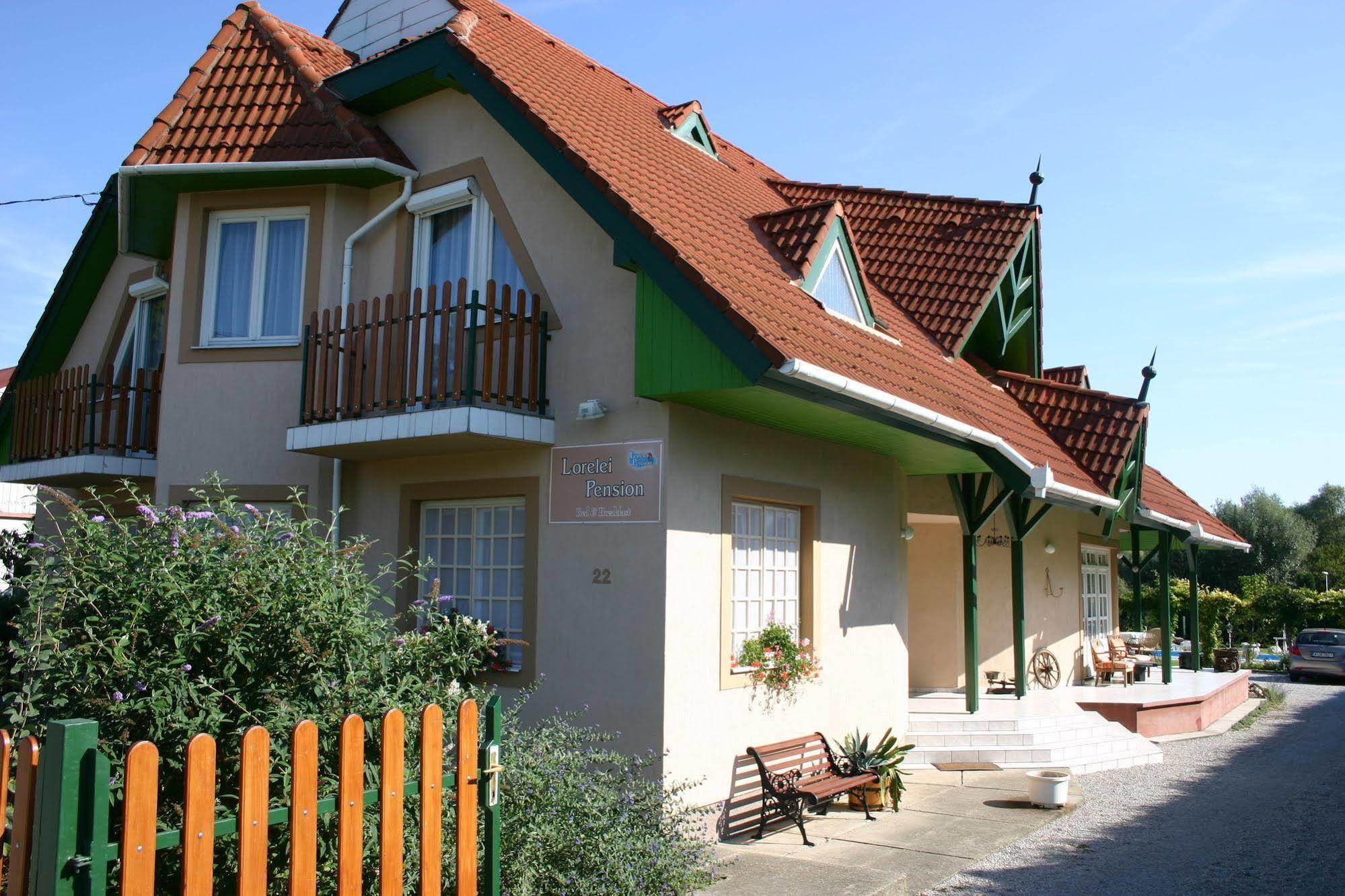 Lorelei Pension Gyenesdiás Esterno foto